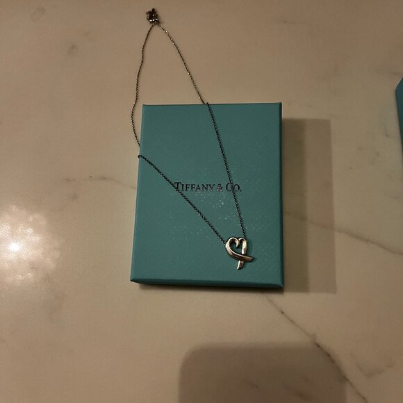 #150 TIFFANY LOVE NECKLACE - Picture 2 of 5